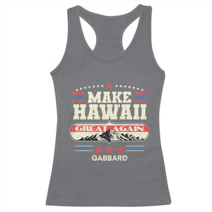 Tulsi Gabbard 2028 Racerback Tank Top Make Hawaii Great Again TS02 Charcoal Print Your Wear