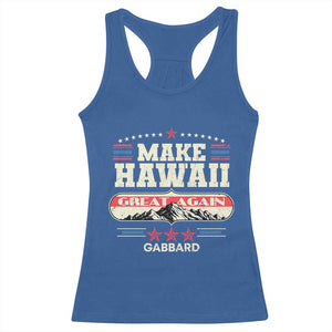 Tulsi Gabbard 2028 Racerback Tank Top Make Hawaii Great Again TS02 Royal Blue Print Your Wear