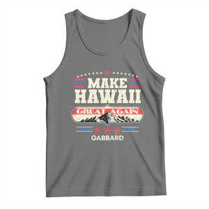 Tulsi Gabbard 2028 Tank Top Make Hawaii Great Again TS02 Black Heather Print Your Wear