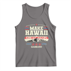 Tulsi Gabbard 2028 Tank Top Make Hawaii Great Again TS02 Deep Heather Print Your Wear