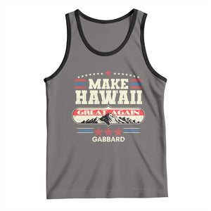 Tulsi Gabbard 2028 Tank Top Make Hawaii Great Again TS02 Deep Heather Black Print Your Wear