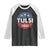 Tulsi Gabbard 2028 Raglan Shirt For President TS02 Black White Print Your Wear