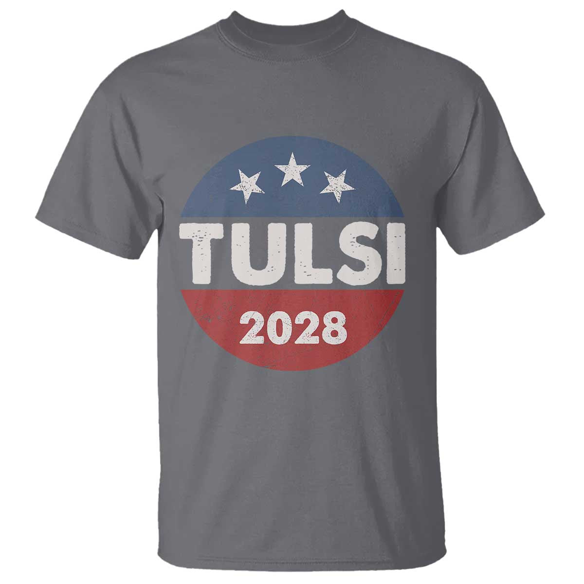 Tulsi Gabbard 2028 T Shirt For President TS02 Charcoal Print Your Wear
