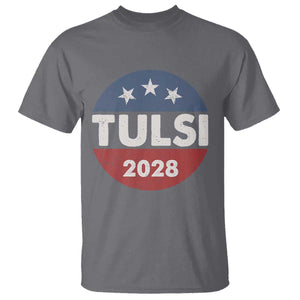 Tulsi Gabbard 2028 T Shirt For President TS02 Charcoal Print Your Wear