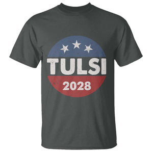 Tulsi Gabbard 2028 T Shirt For President TS02 Dark Heather Print Your Wear