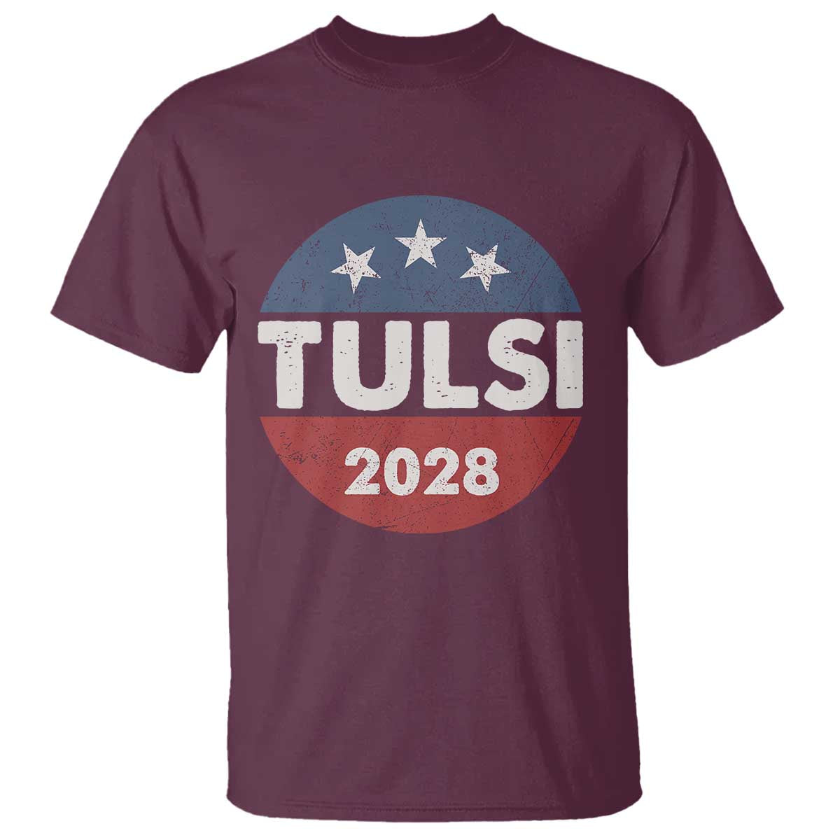 Tulsi Gabbard 2028 T Shirt For President TS02 Maroon Print Your Wear