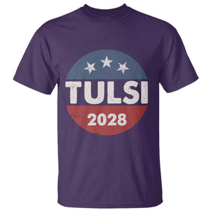 Tulsi Gabbard 2028 T Shirt For President TS02 Purple Print Your Wear
