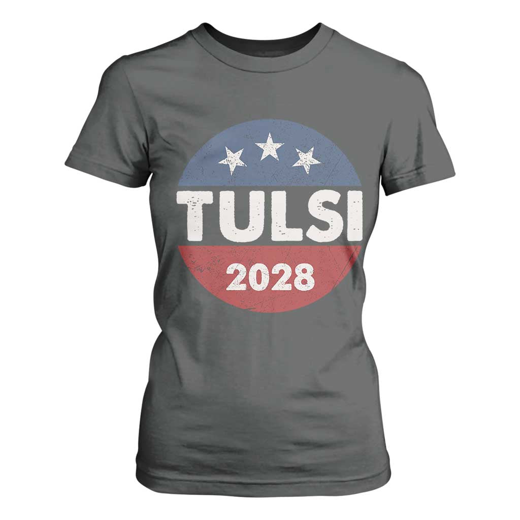 Tulsi Gabbard 2028 T Shirt For Women For President TS02 Dark Heather Print Your Wear