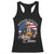 Trump Won 2024 Winner Racerback Tank Top Funny Winner Chicken Dinner American Flag TS02 Black Print Your Wear