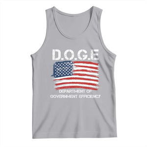 Trump Elon 2024 Tank Top D.O.G.E Department Of Government Efficiency DOGE TS02 Athletic Heather Print Your Wear