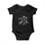 Funny Feminist Baby Onesie Aqua Tofana Apothecary Vintage Minimalism TS02 Black Print Your Wear