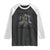 Funny Feminist Raglan Shirt Aqua Tofana Apothecary Vintage Minimalism TS02 Black White Print Your Wear