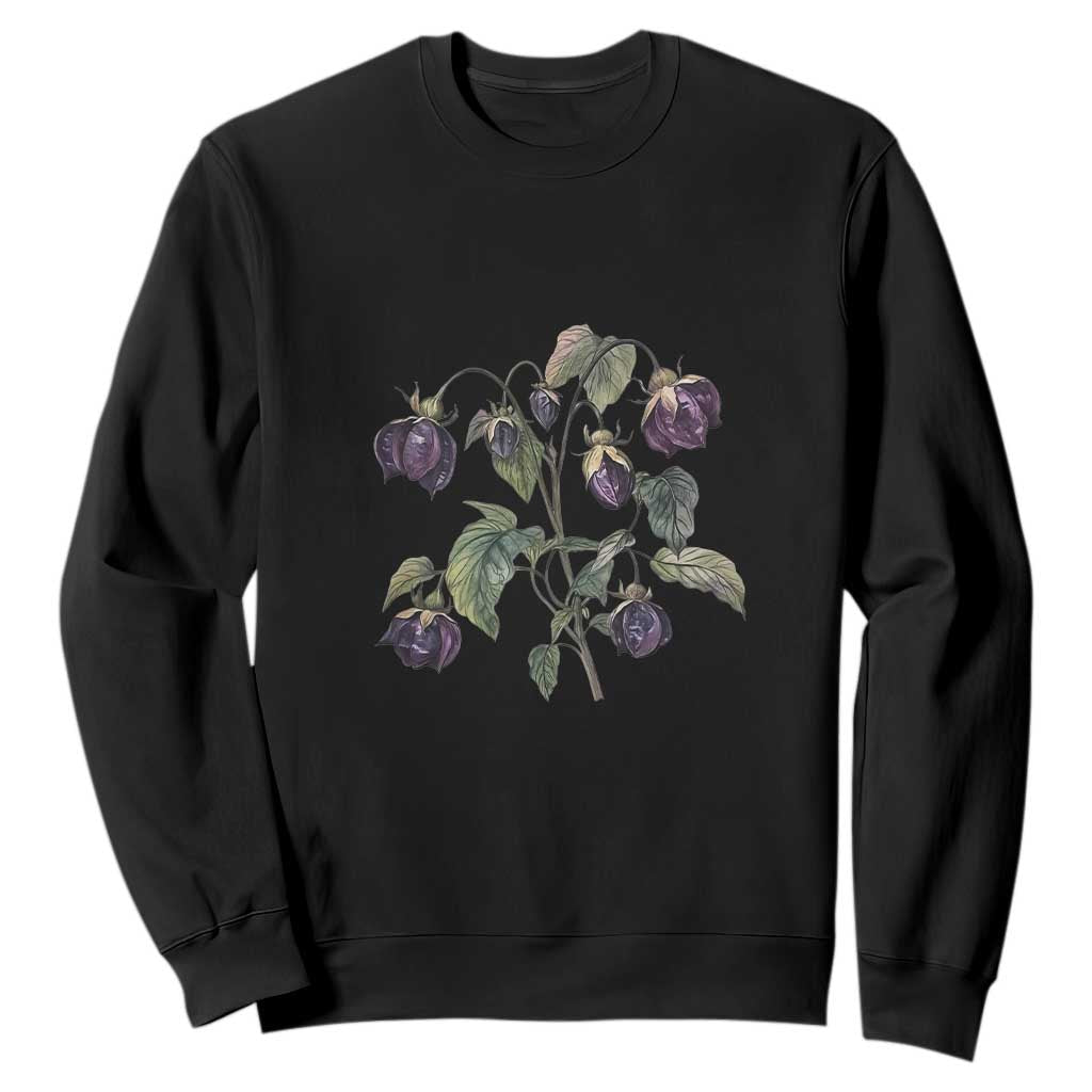 Funny Feminist Sweatshirt Aqua Tofana Apothecary Vintage Minimalism TS02 Black Print Your Wear
