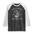 Funny Feminist Raglan Shirt Aqua Tofana Apothecary Est 1633 Retro Vintage TS02 Black White Print Your Wear