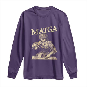 MATGA Make Aqua Tofana Great Again Long Sleeve Shirt Funny Feminist Retro Vintage TS02 Purple Print Your Wear