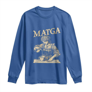 MATGA Make Aqua Tofana Great Again Long Sleeve Shirt Funny Feminist Retro Vintage TS02 Royal Blue Print Your Wear