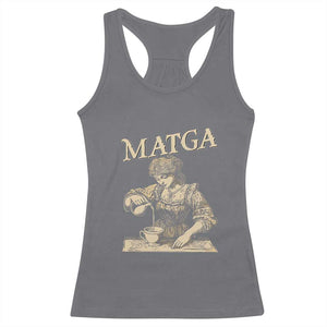 MATGA Make Aqua Tofana Great Again Racerback Tank Top Funny Feminist Retro Vintage TS02 Charcoal Print Your Wear