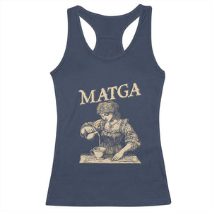 MATGA Make Aqua Tofana Great Again Racerback Tank Top Funny Feminist Retro Vintage TS02 Navy Print Your Wear