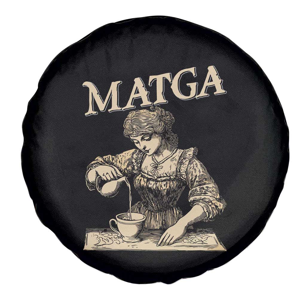 MATGA Make Aqua Tofana Great Again Spare Tire Cover Funny Feminist Retro Vintage TS02 Print Your Wear