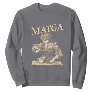 MATGA Make Aqua Tofana Great Again Sweatshirt Funny Feminist Retro Vintage TS02 Charcoal Print Your Wear