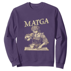 MATGA Make Aqua Tofana Great Again Sweatshirt Funny Feminist Retro Vintage TS02 Purple Print Your Wear