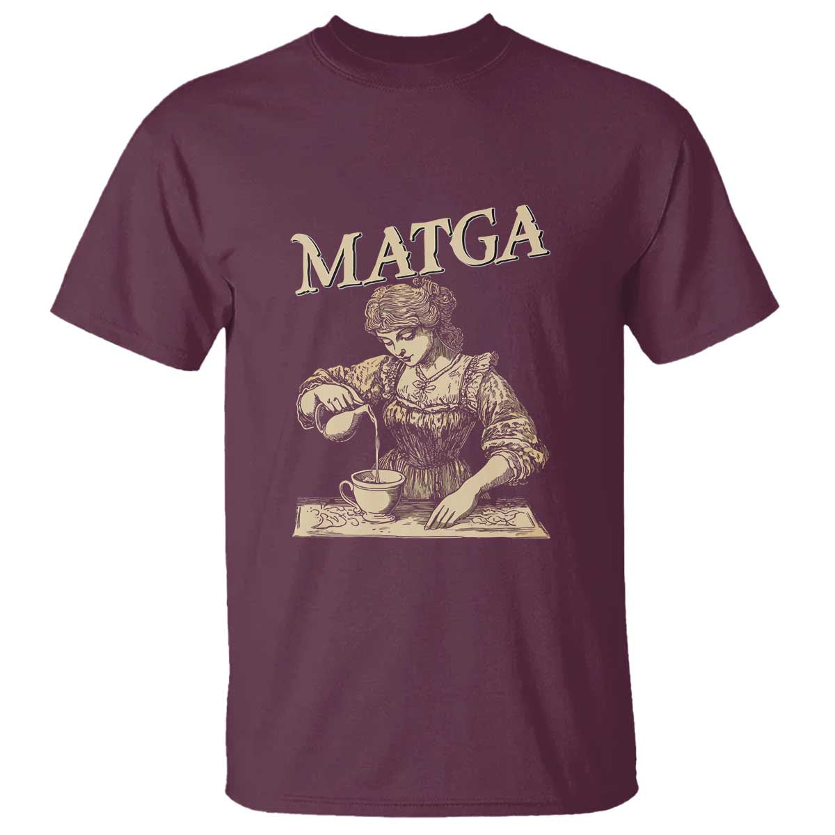 MATGA Make Aqua Tofana Great Again T Shirt Funny Feminist Retro Vintage TS02 Maroon Print Your Wear