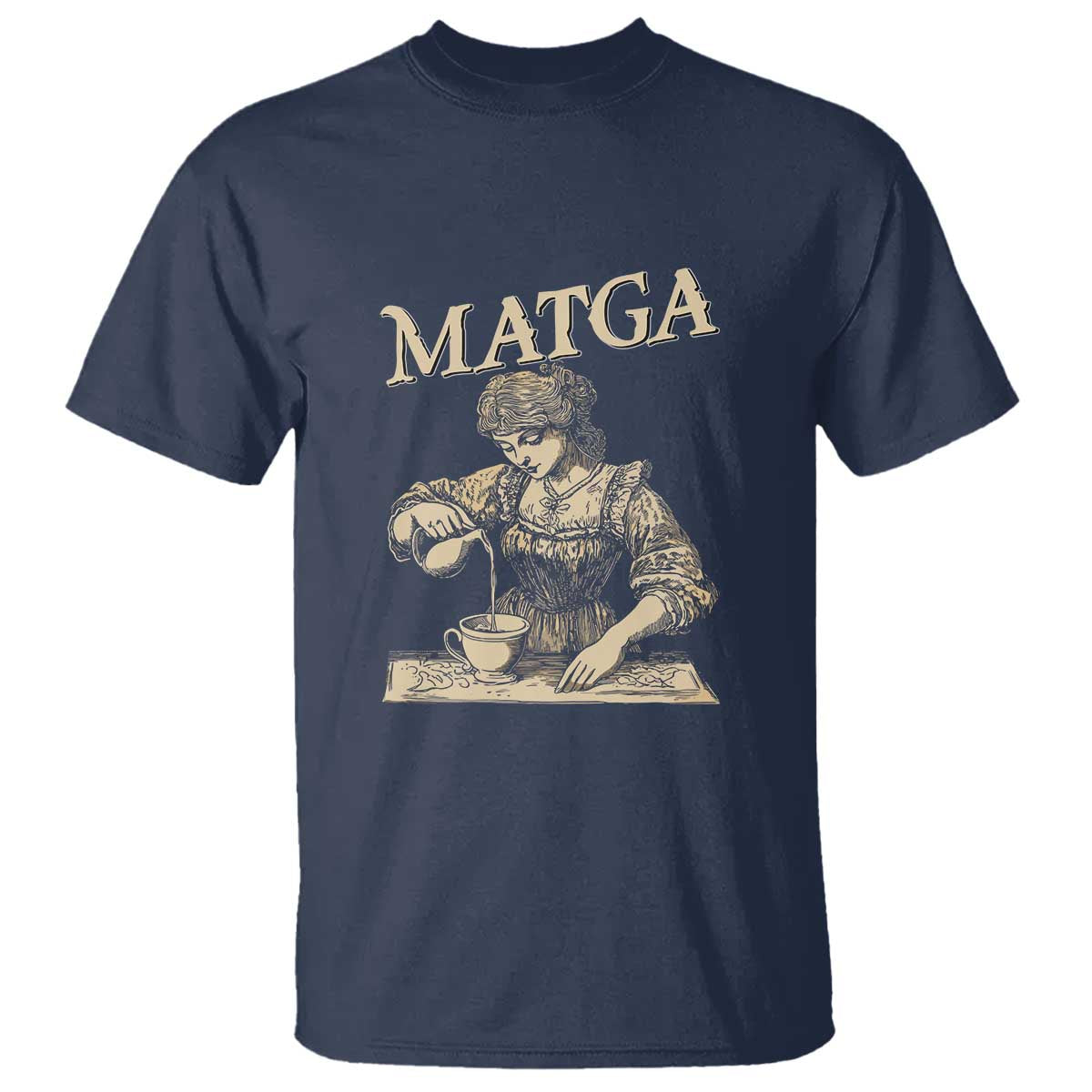 MATGA Make Aqua Tofana Great Again T Shirt Funny Feminist Retro Vintage TS02 Navy Print Your Wear
