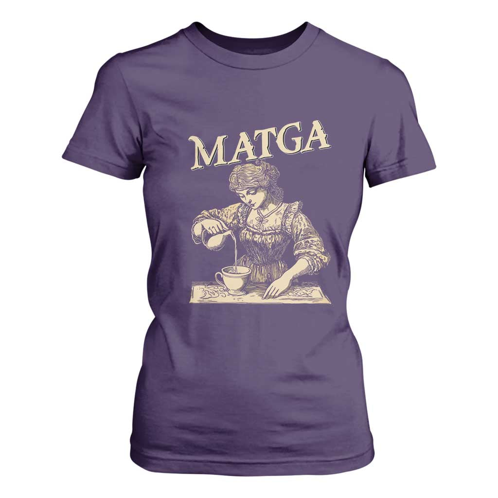 MATGA Make Aqua Tofana Great Again T Shirt For Women Funny Feminist Retro Vintage TS02 Purple Print Your Wear