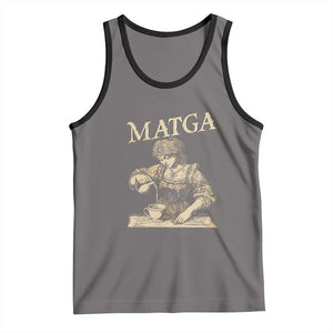 MATGA Make Aqua Tofana Great Again Tank Top Funny Feminist Retro Vintage TS02 Deep Heather Black Print Your Wear