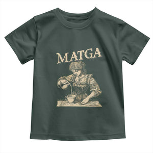 MATGA Make Aqua Tofana Great Again Toddler T Shirt Funny Feminist Retro Vintage TS02 Dark Forest Green Print Your Wear