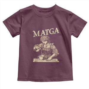 MATGA Make Aqua Tofana Great Again Toddler T Shirt Funny Feminist Retro Vintage TS02 Maroon Print Your Wear