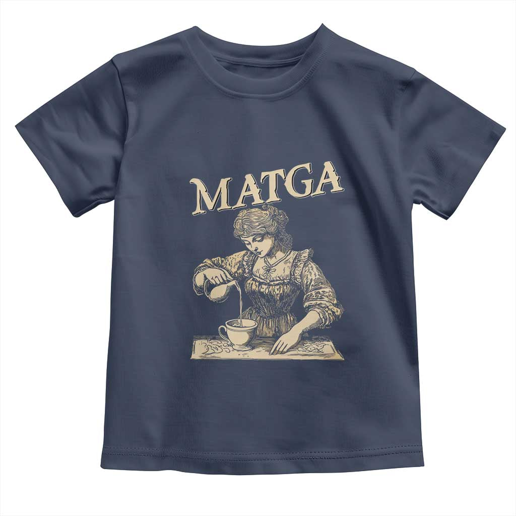MATGA Make Aqua Tofana Great Again Toddler T Shirt Funny Feminist Retro Vintage TS02 Navy Print Your Wear