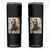 Samurai Cat Graphic Skinny Tumbler Warrior Vintage Japanese Art Anime TS02 Black Print Your Wear