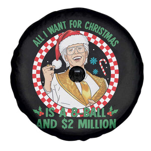 Funny Christmas Wish Billy Meme Spare Tire Cover A 8 Ball and 2 Million Dollars Baby Uncle Santa Hat TS02 Print Your Wear