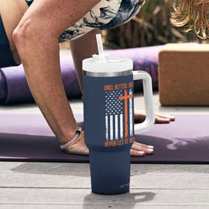 Good Better Best American Flag Tumbler With Handle Inspirational Motivational Christian Faith Cross TS02 Print Your Wear