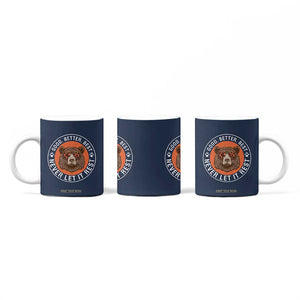 Good Better Best Retro Badge Coffee Mug Motivational CFB Never Let It Rest TS02 Print Your Wear