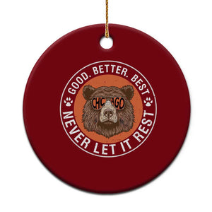 Good Better Best Retro Badge Ceramic Ornament Motivational CFB Never Let It Rest TS02 1pc Red Print Your Wear