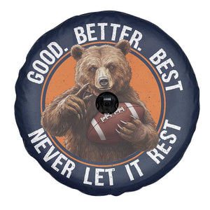 Good Better Best Retro Spare Tire Cover Motivational CFB Never Let It Rest TS02 Print Your Wear