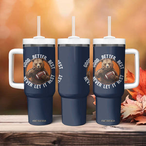 Good Better Best Retro Tumbler With Handle Motivational CFB Never Let It Rest TS02 Print Your Wear