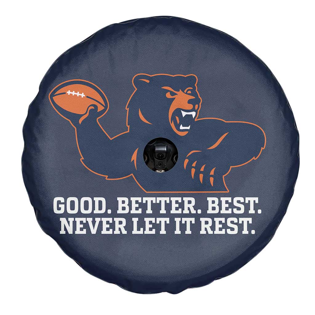 Good Better Best Motivational CFB Spare Tire Cover Never Let It Rest TS02 Print Your Wear