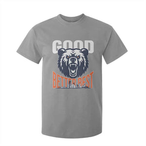 Good Better Best Graphic T Shirt For Kid Motivational Sports Fan Chicago Skyline TS02 Sport Gray Print Your Wear