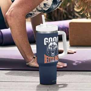 Good Better Best Graphic Tumbler With Handle Motivational Sports Fan Chicago Skyline TS02 Print Your Wear