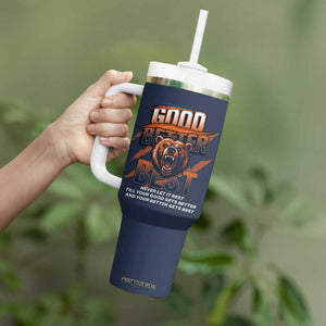 Good Better Best Motivational Fierce Graphic Tumbler With Handle TS02 Print Your Wear