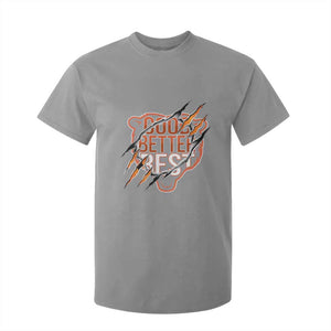 Good Better Best Graphic T Shirt For Kid Motivational Football Fans TS02 Sport Gray Print Your Wear