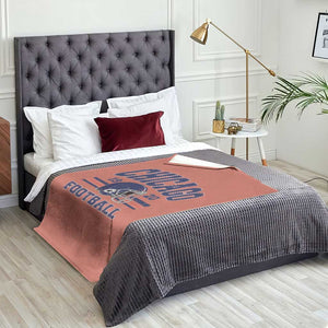 Chicago Football Lover Throw Blanket Windy City Pride Sports Fan TS02 Print Your Wear