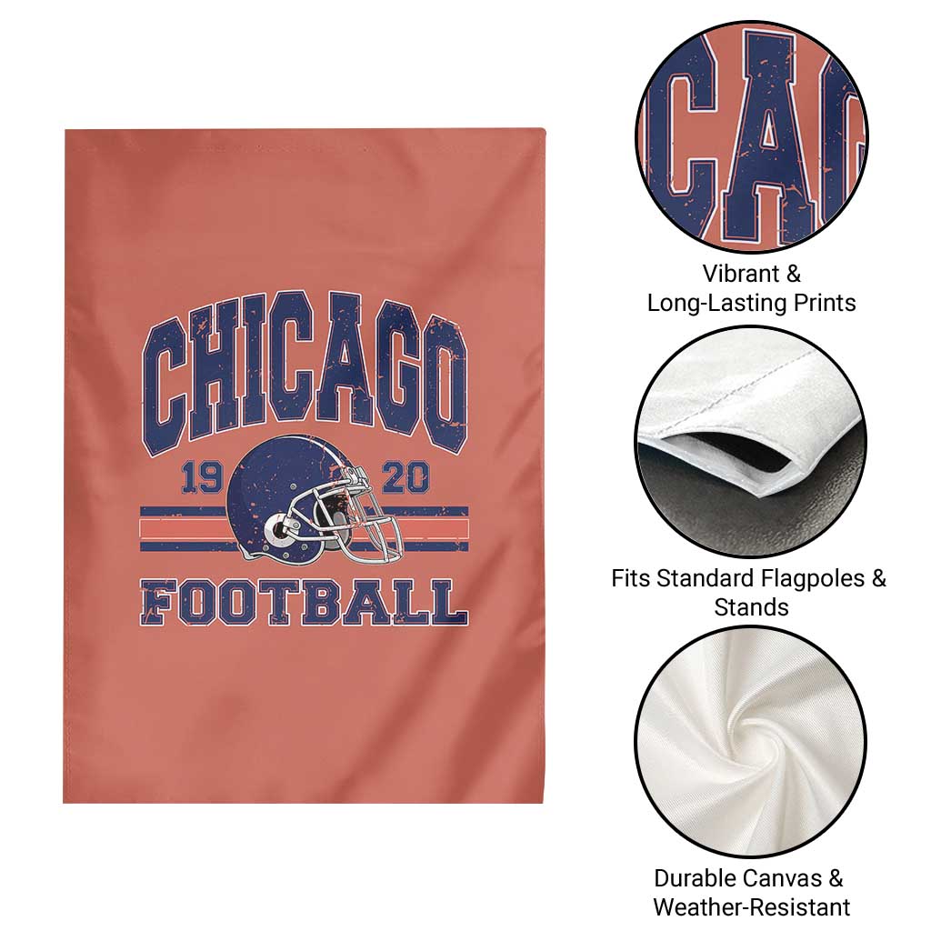 Chicago Football Lover Garden Flag Windy City Pride Sports Fan TS02 Print Your Wear