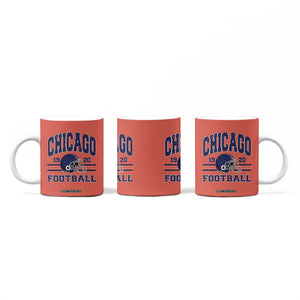 Chicago Football Lover Coffee Mug Windy City Pride Sports Fan TS02 Print Your Wear