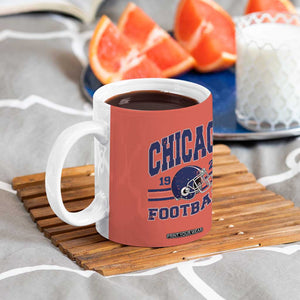 Chicago Football Lover Coffee Mug Windy City Pride Sports Fan TS02 Print Your Wear