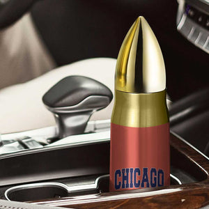 Chicago Football Lover Bullet Tumbler Windy City Pride Sports Fan TS02 Print Your Wear