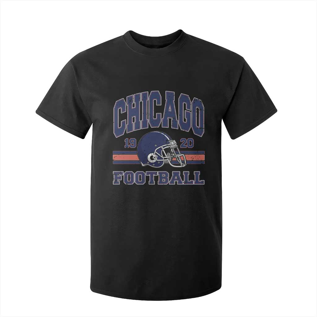 Chicago Football Lover T Shirt For Kid Windy City Pride Sports Fan TS02 Black Print Your Wear